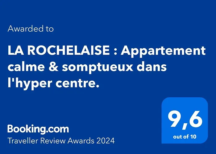 La Rochelaise : Appartement Calme & Somptueux Dans L\'Hyper Centre.