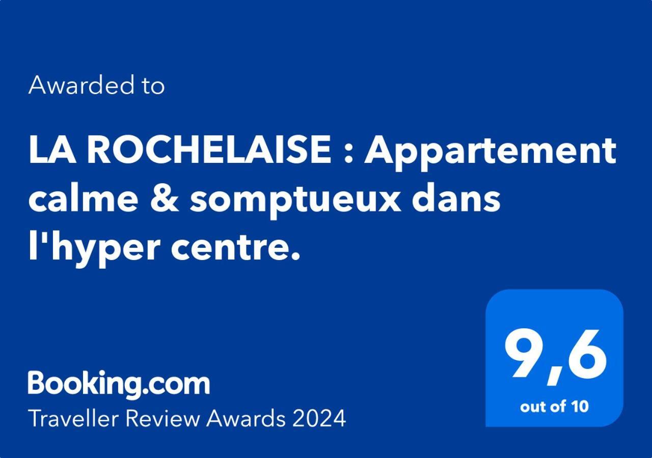 Appartement La Rochelaise : Calme & Somptueux Dans L'hyper Centre.